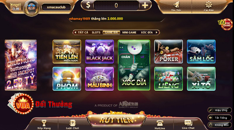 Các ưu điểm vượt trội có tại Game bài Macau Club