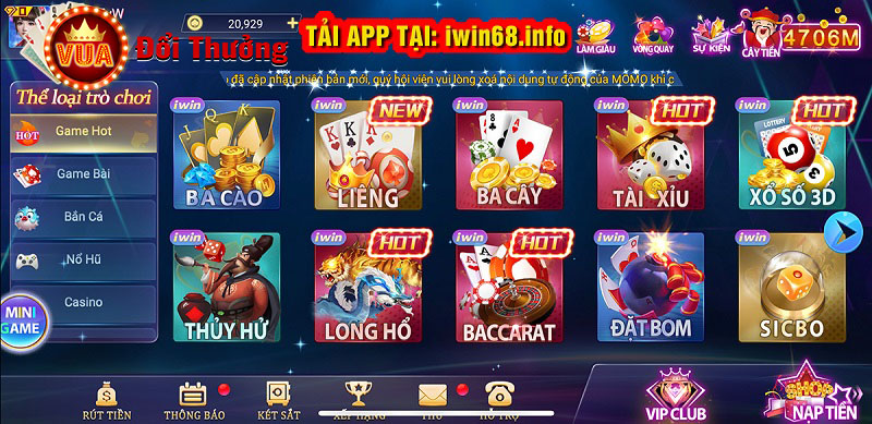 Đánh giá về cổng game iWin