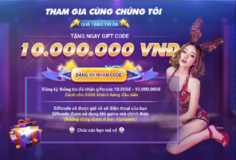 Hướng dẫn người chơi mới cách nhận Giftcode  Bay Club 