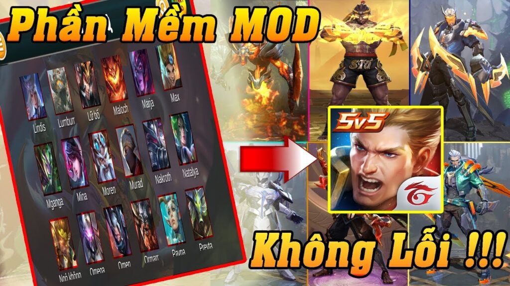 Mod skin Liên Quân có gì hay?